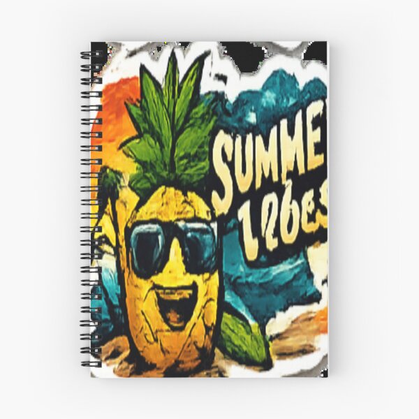 Item preview, ? Summer Vibes Pineapple Sticker | Tropical Beach Vacation Design designed and sold by Your143artist.
