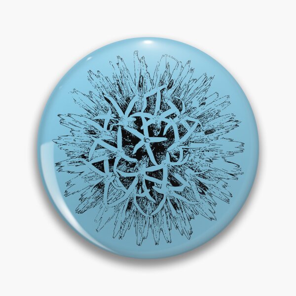 Item preview, Thistle - (#87CEEB) designed and sold by The Stippler Process.