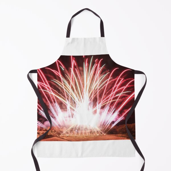 Item preview, Fireworks Burst Over Dark Sky, Long Exposure Celebration Night Display designed and sold by Nmallia.