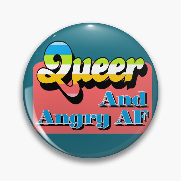 Item preview, Queer and Angry designed and sold by Scattered Mind Designs: Consistency is hell. .