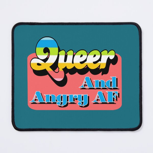Item preview, Queer and Angry designed and sold by Scattered Mind Designs: Consistency is hell. .