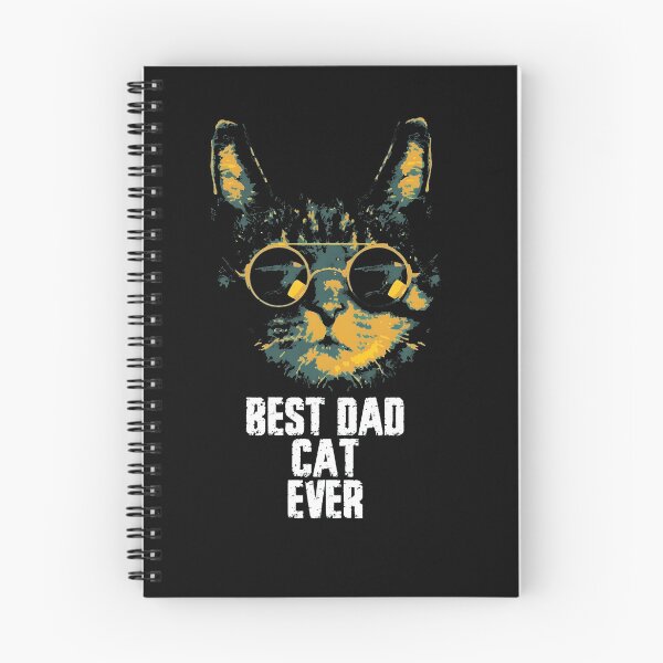 Item preview, Best Dad Cat Ever Retro Glasses Cool Kitty designed and sold by GiaoCalonas.