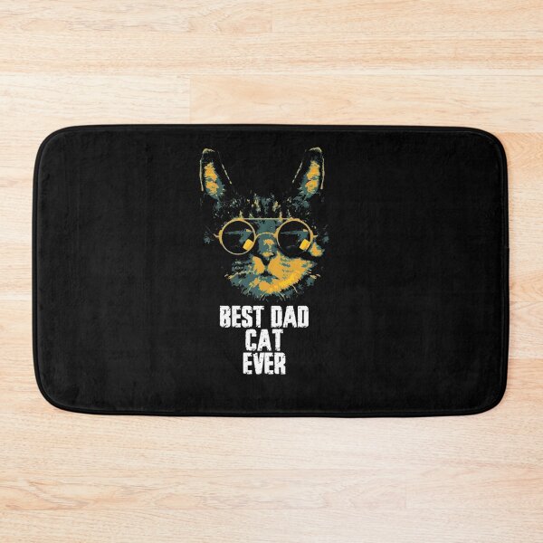Item preview, Best Dad Cat Ever Retro Glasses Cool Kitty designed and sold by GiaoCalonas.