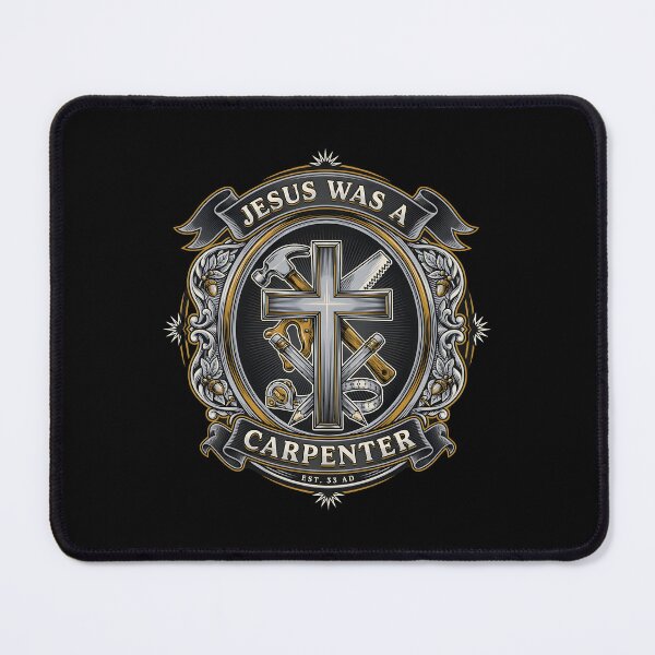 Item preview, Jesus Was a Carpenter Religious Wear for Carpenters and Woodworkers designed and sold by Redgiant87x.