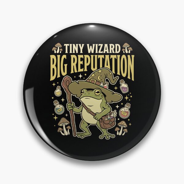 Item preview, Frog Wizard Wizard Frog Magical Frog Gift designed and sold by AndreasMei.