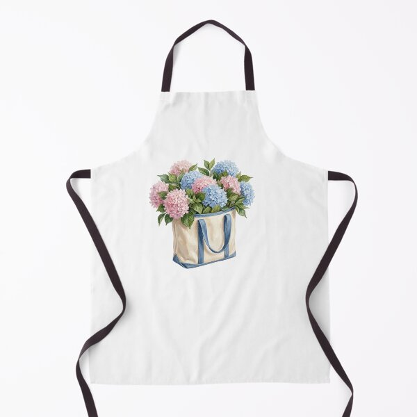 Item preview,  Blue and Pink Hydrangea Bouquet Tote Bag Painting designed and sold by SOUFIANE1991.