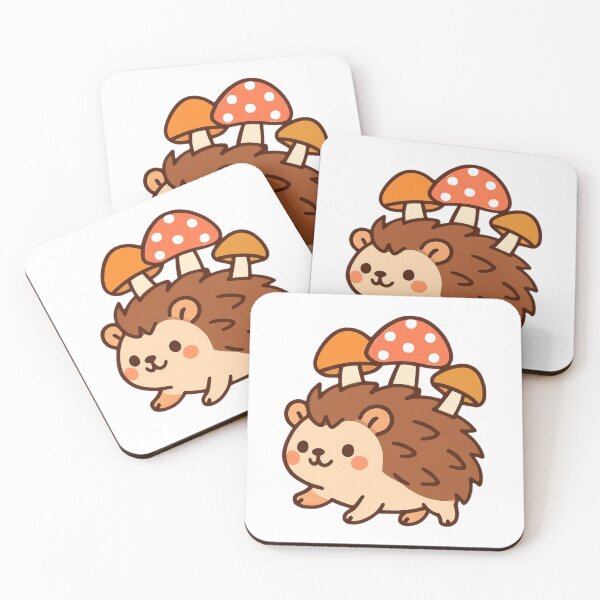 Item preview, Little Things Matter Hedgehog - Cute Kawaii Sticker designed and sold by foryouandyours.