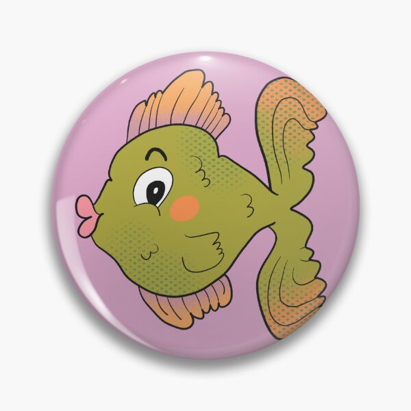 Item preview, Elton the Tropical Fish designed and sold by yellowflowerhut.