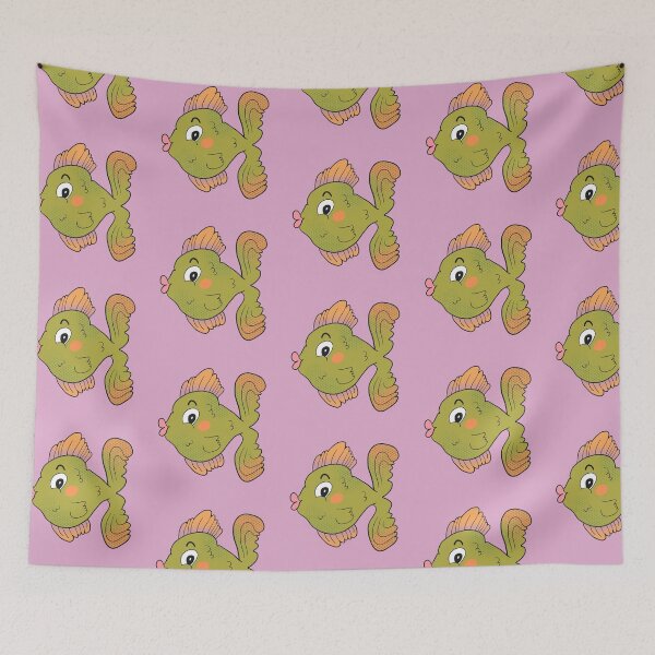 Item preview, Elton the Tropical Fish designed and sold by yellowflowerhut.