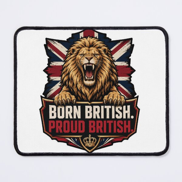 Item preview, Roaring Lion British Pride designed and sold by Squiggle Happy.