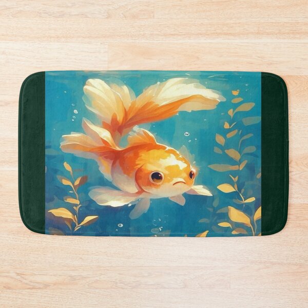 Item preview, Cute Painted Goldfish Artwork  designed and sold by NivyasArtistry.