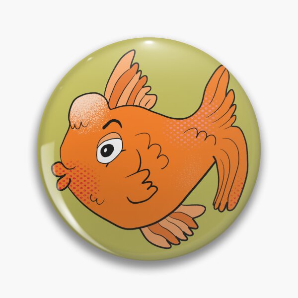Item preview, Gary the Goldfish designed and sold by yellowflowerhut.