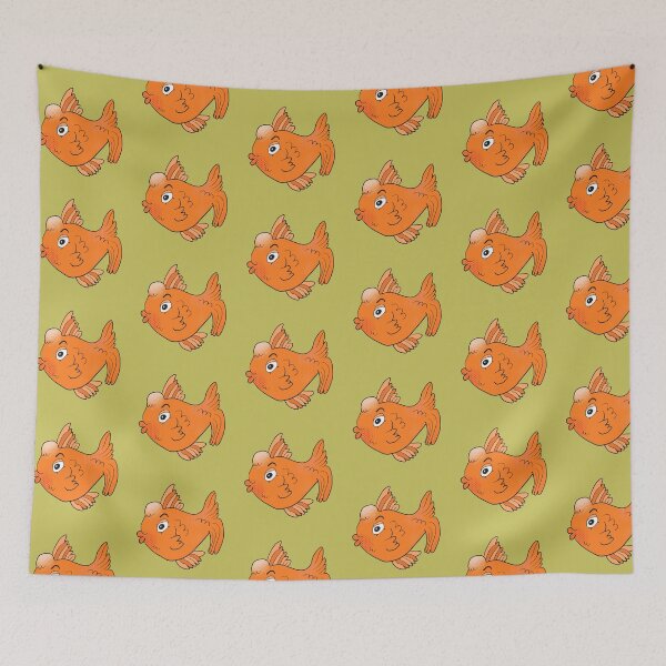 Item preview, Gary the Goldfish designed and sold by yellowflowerhut.
