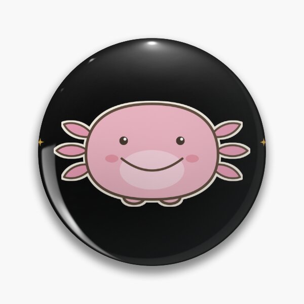 Item preview, Kawaii Pink Axolotl Drinking Strawberry Boba Milk Tea designed and sold by AMS.