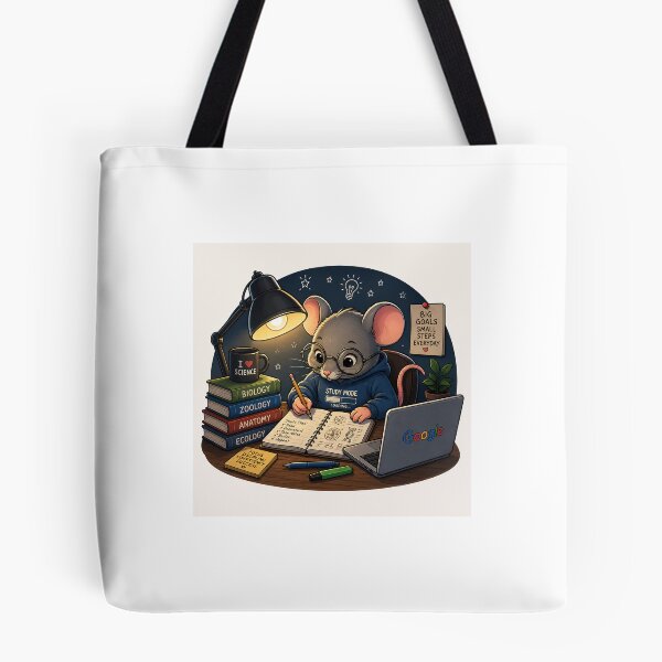 Item preview, A mouse doing study at night designed and sold by Jyoti  Rajput.
