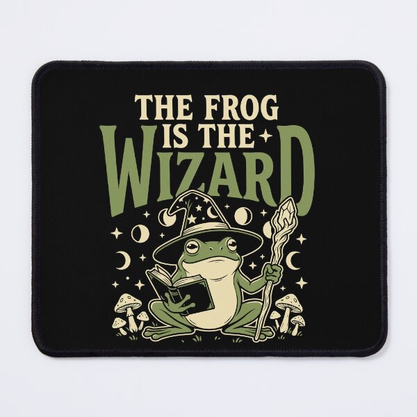 Item preview, Frog Wizard Wizard Frog Magical Frog Gift designed and sold by AndreasMei.