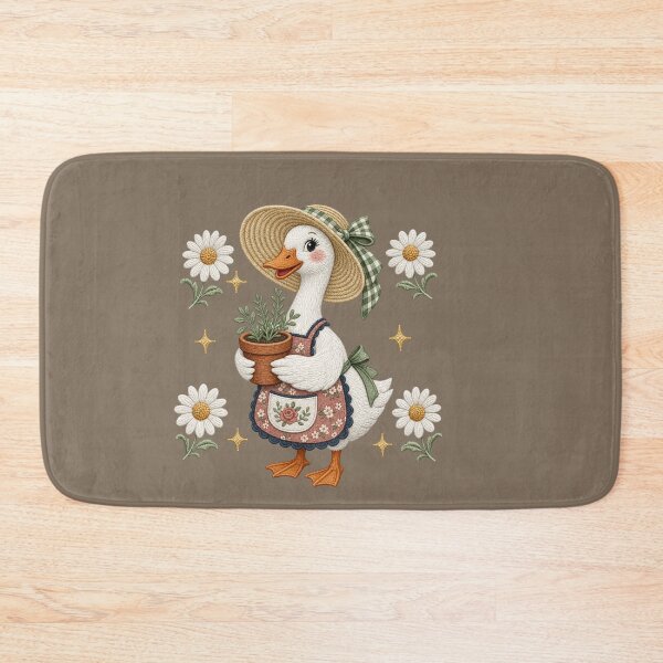 Item preview, Garden Society Goose Sticker | Silly Goose Country Club designed and sold by The Silly goose country club.