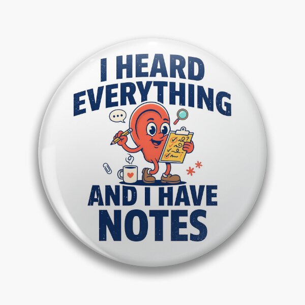 Item preview, I Heard Everything And I Have Notes Office Gossip Expert designed and sold by Fitswear.