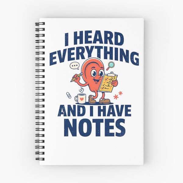 Item preview, I Heard Everything And I Have Notes Office Gossip Expert designed and sold by Fitswear.