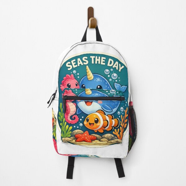 Item preview, Happy Animals - Seas The Day designed and sold by Petcarewithme.