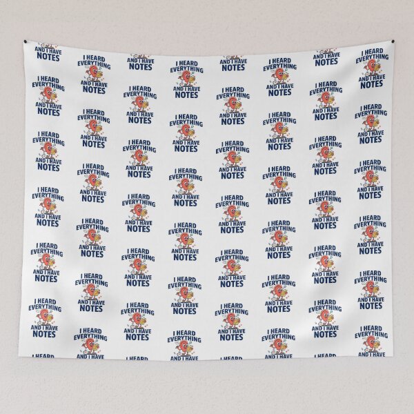 Item preview, I Heard Everything And I Have Notes Office Gossip Expert designed and sold by Fitswear.