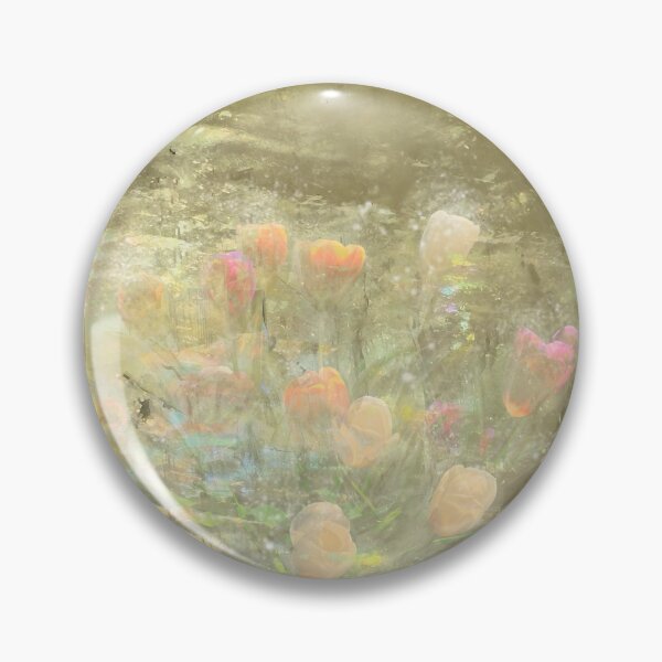 Item preview, Iridescent Tulips Flower Artwork, Mystical Plant Art Print designed and sold by susan-meredith.