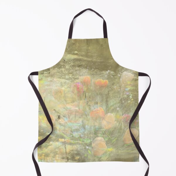 Item preview, Iridescent Tulips Flower Artwork, Mystical Plant Art Print designed and sold by susan-meredith.