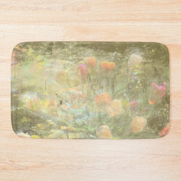 Item preview, Iridescent Tulips Flower Artwork, Mystical Plant Art Print designed and sold by susan-meredith.