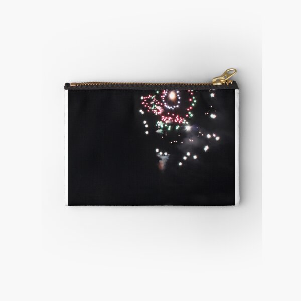 Item preview, Fireworks Burst Over Dark Sky, Long Exposure Celebration Night Display designed and sold by Nmallia.