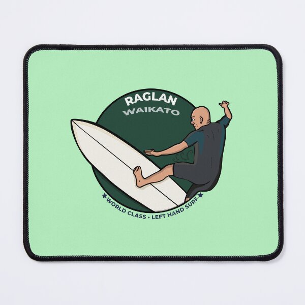 Item preview, Raglan New Zealand World Class Left Hand Surf Retro designed and sold by shopdiego.