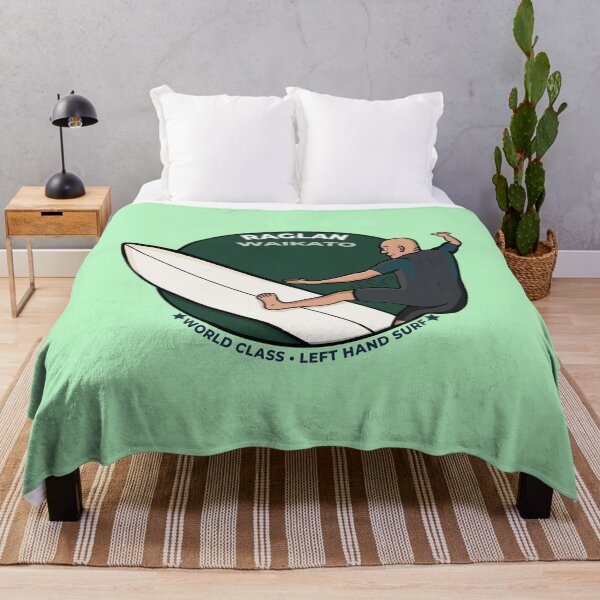 Item preview, Raglan New Zealand World Class Left Hand Surf Retro designed and sold by shopdiego.