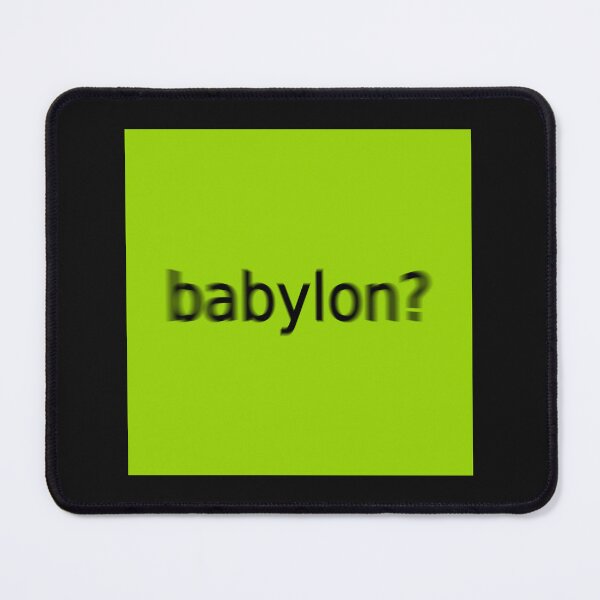 Item preview, Supreme Green Babylon Question Mark Square designed and sold by Doctor Schtrudel.