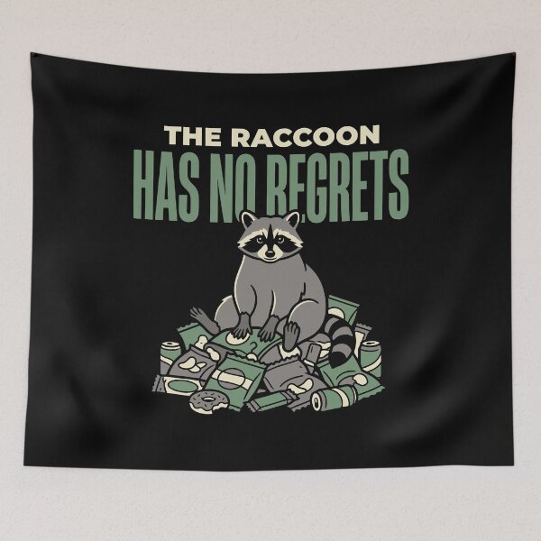 Item preview, Raccoon Funny Raccoon Trash Panda Sarcastic Gift designed and sold by AndreasMei.