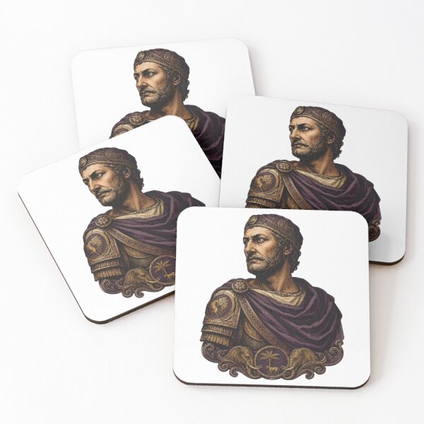 Item preview, Hannibal Barca — Son of Carthage | Defeated Legends Series designed and sold by Qorvun.