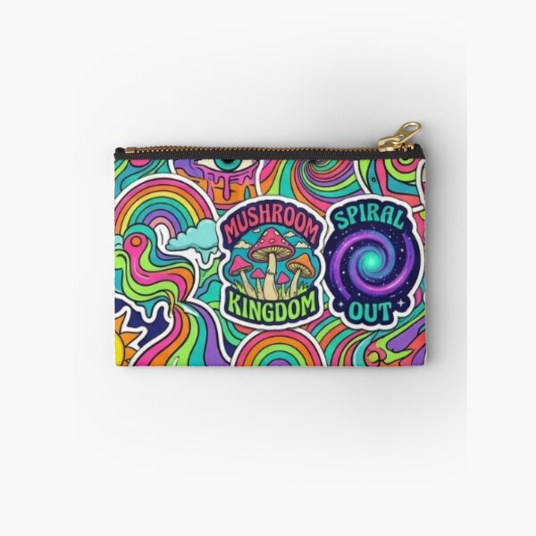 Item preview, Psychedelic Neon Flow Pattern designed and sold by Imaginarium of Chaos falcon88 .