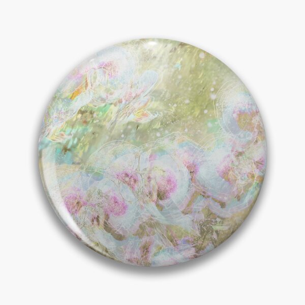 Item preview,  Iridescent Pink Orchid Flower Artwork, Mystical Plant Art Print designed and sold by susan-meredith.