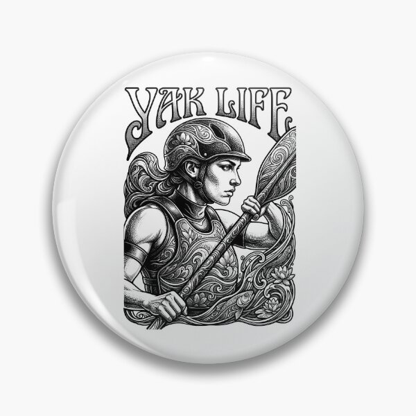 Item preview, Kayak Lover Kayaking Kayaker Paddle Yak Life Girl designed and sold by GrandeDuc.