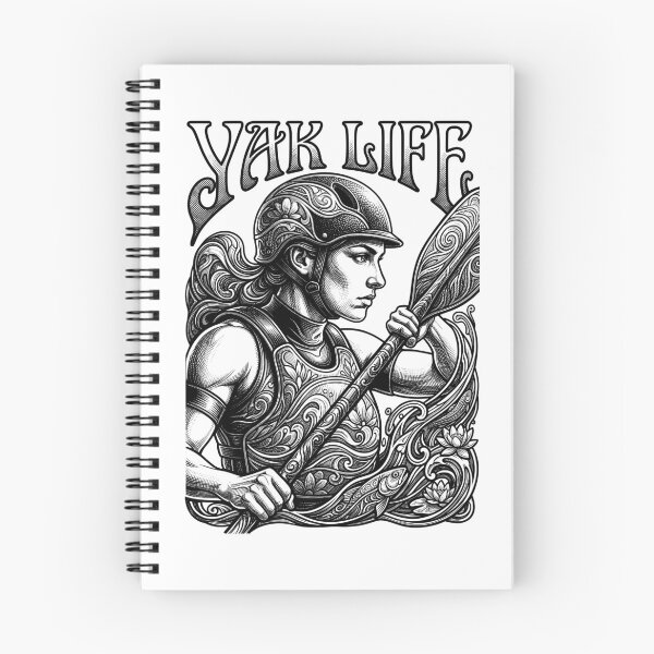 Item preview, Kayak Lover Kayaking Kayaker Paddle Yak Life Girl designed and sold by GrandeDuc.