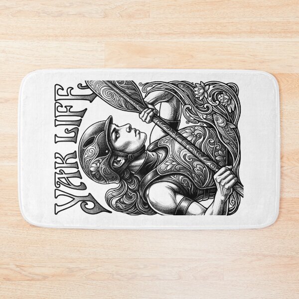 Item preview, Kayak Lover Kayaking Kayaker Paddle Yak Life Girl designed and sold by GrandeDuc.