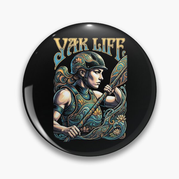 Item preview, Kayak Lover Kayaking Kayaker Paddle Yak Life Girl designed and sold by GrandeDuc.