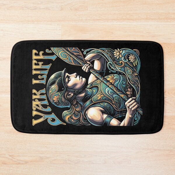 Item preview, Kayak Lover Kayaking Kayaker Paddle Yak Life Girl designed and sold by GrandeDuc.