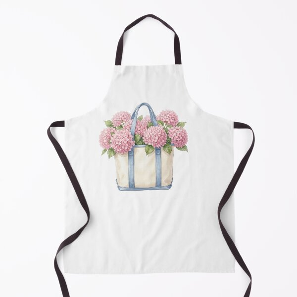 Item preview, Blue and Pink Hydrangea Bouquet Tote Bag Painting designed and sold by SOUFIANE1991.