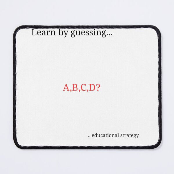 Item preview, Learn By Guessing Funny Student Multiple Choice Test designed and sold by FANTASYoDarknes.