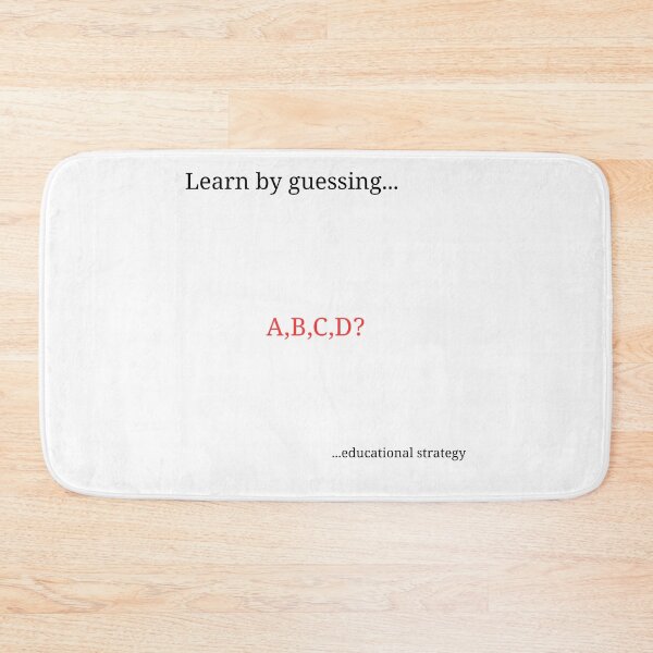 Item preview, Learn By Guessing Funny Student Multiple Choice Test designed and sold by FANTASYoDarknes.