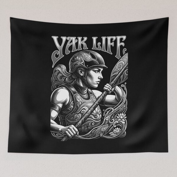 Item preview, Kayak Lover Kayaking Kayaker Paddle Yak Life Girl designed and sold by GrandeDuc.