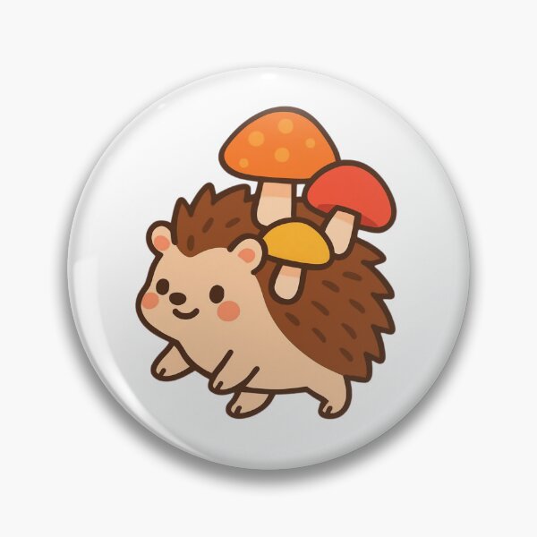 Item preview, Little Things Matter Hedgehog - Cute Kawaii Sticker designed and sold by foryouandyours.