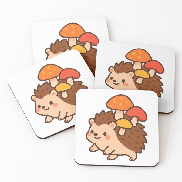 Item preview, Little Things Matter Hedgehog - Cute Kawaii Sticker designed and sold by foryouandyours.