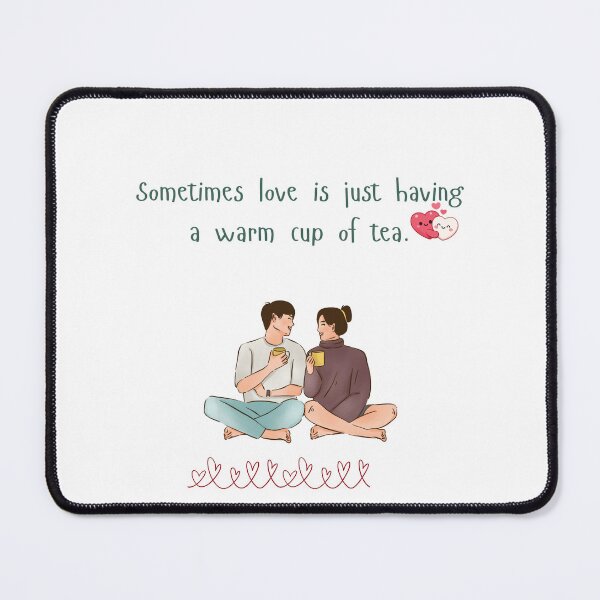 Item preview, Love quotes,cup of tea designed and sold by SAM-ART-PK.