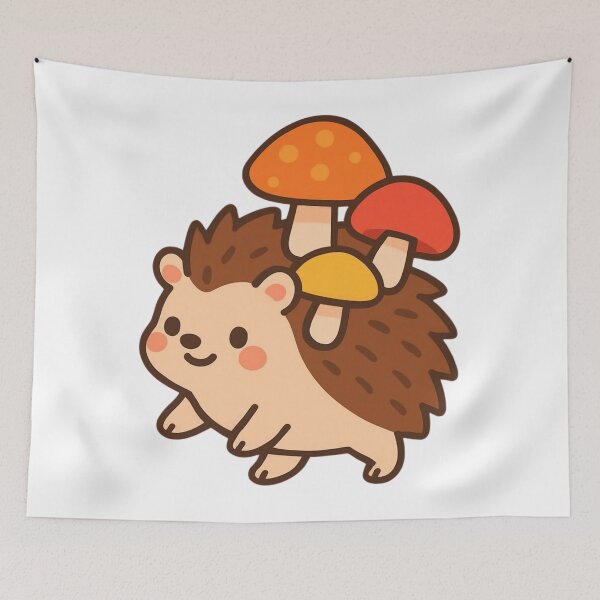 Item preview, Little Things Matter Hedgehog - Cute Kawaii Sticker designed and sold by foryouandyours.