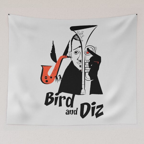 Item preview, Charlie Parker and Dizzy Gillespie designed and sold by THE MODA STEREO.